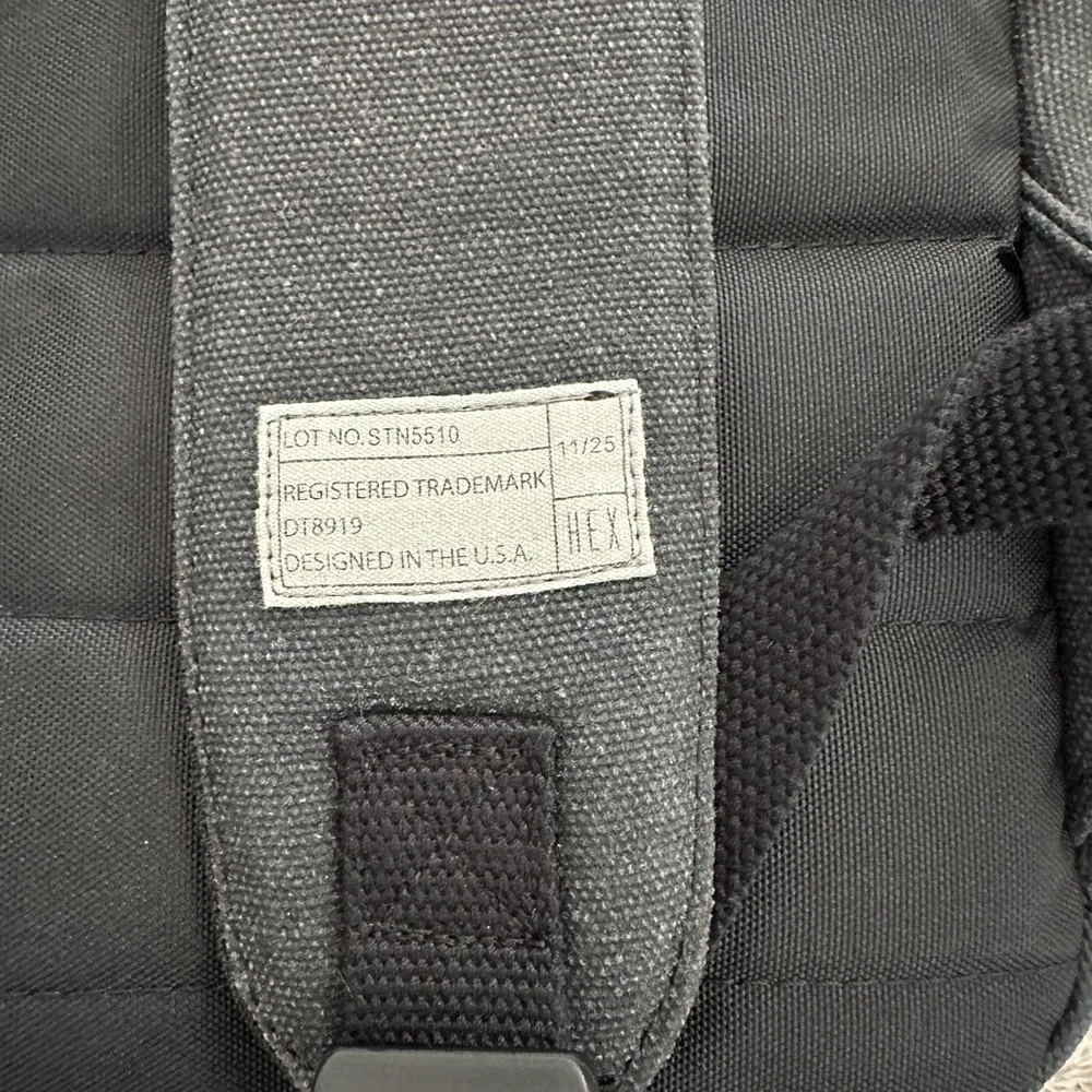 HEX Echo backpack water resistant with padded laptop tablet sleeve